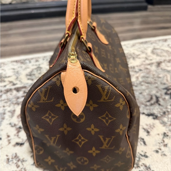 Louis Vuitton Speedy 30 Brown Monogram Satchel - Picture 5 of 10
